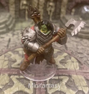 Guerrero Orco (Divisor de Cuello) D&D Miniatura Mazmorras Dragones Pathfinder Bárbaro 1 - Imagen 1 de 1