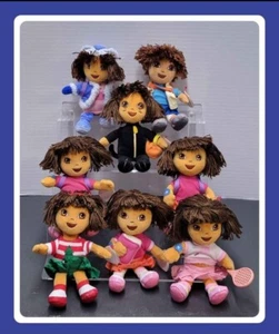 ⭐️ DORA & DIEGO ⭐️ Lot of 8 TY Beanie Babies - MWMT'S - Picture 1 of 4