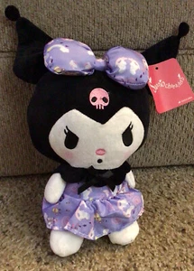 NAKAJIMA Kuromi Sanrio Plüschpuppe Little Twin Stars NEU mit Etikett - Bild 1 von 4