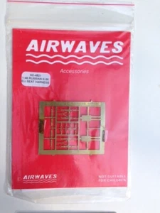 Imbracatura sedile eiettore Airwaves scala 1/48 URSS K-36 fotoincisa - Foto 1 di 1