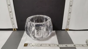 Votive Candle Holder ; Full Lead Crystal ISK International Designs LTD IHQ Japan - Picture 1 of 7