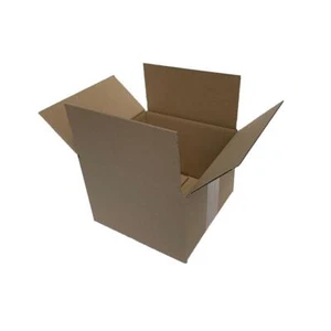 Versandkarton XS Paket 200x200x140mm FEFCO 0201 Faltkarton paket karton 20Stk/PK - Picture 1 of 60