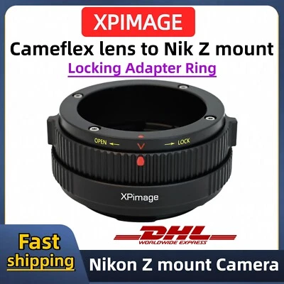 XPIMAGE Adapter Kinoptik Cameflex Lens to Nikon Z-mount Camera - Image 1 of 4