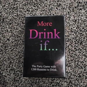 DRINK IF... Fun Adult Drinking Card Games ~ 1200 Reasons to Friends Family Fun - Picture 1 of 1