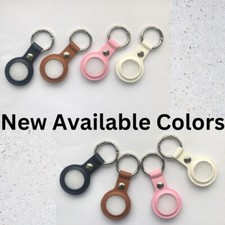 Liberty Leather Airtag Case I Holder for air tag I 4 Pack airtag Keychain.