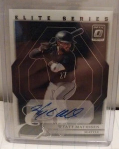 WYATT MATHISEN 2022 DONRUSS OPTIC ELITE SERIES SIGNATURE #ESS-WM - Picture 1 of 2