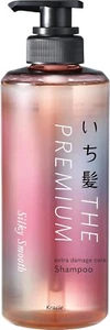 Kracie [ ICHIKAMI THE PREMIUM Extra Damage Care Shampoo Silky Smooth 480ml ] - Picture 1 of 12