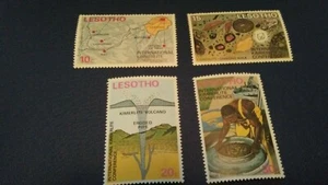 Lesotho. Mint Set of 4 1973 International Kimberlite Conference SG # 246-249 - Picture 1 of 2