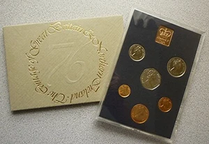 1976 Gran Bretaña / Irlanda del Norte Reino Unido - Juego de prueba oficial (6) - Monedas decimales - Imagen 1 de 5