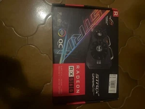 SCHEDA VIDEO ASUS ROG STRIX GAMING AMD RADEON RX 560 OC 4GB GDDR5 4096MB AURA - Foto 1 di 3