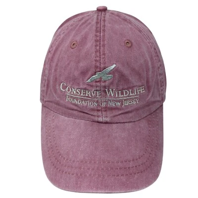 Conserve Wildlife Foundation of New Jersey Sombrero Deslizable Rojo OS Ajustable Adams Foto 1 de 4
