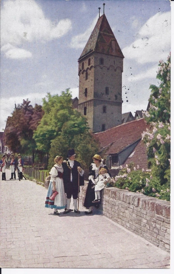 218  Ulm an der Donau Metzgerturm Stadtmauer 1910 Baden Württemberg -25%! - Bild 1 von 2