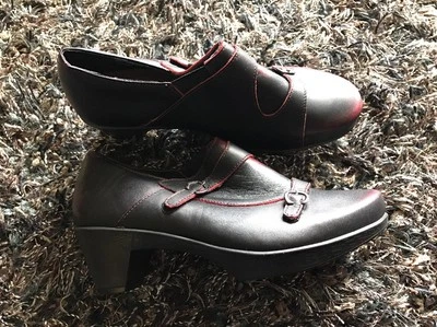 Naot Women's Shoes Ankle Booties Leather Black/Pink-ish 37 US 6 N - Image 1 of 4