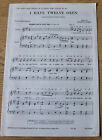 HAROLD NOBLE I HAVE TWELVE OXEN UNISON SONG  JUNIOR CHOIR SHEET MUSIC (1980's)