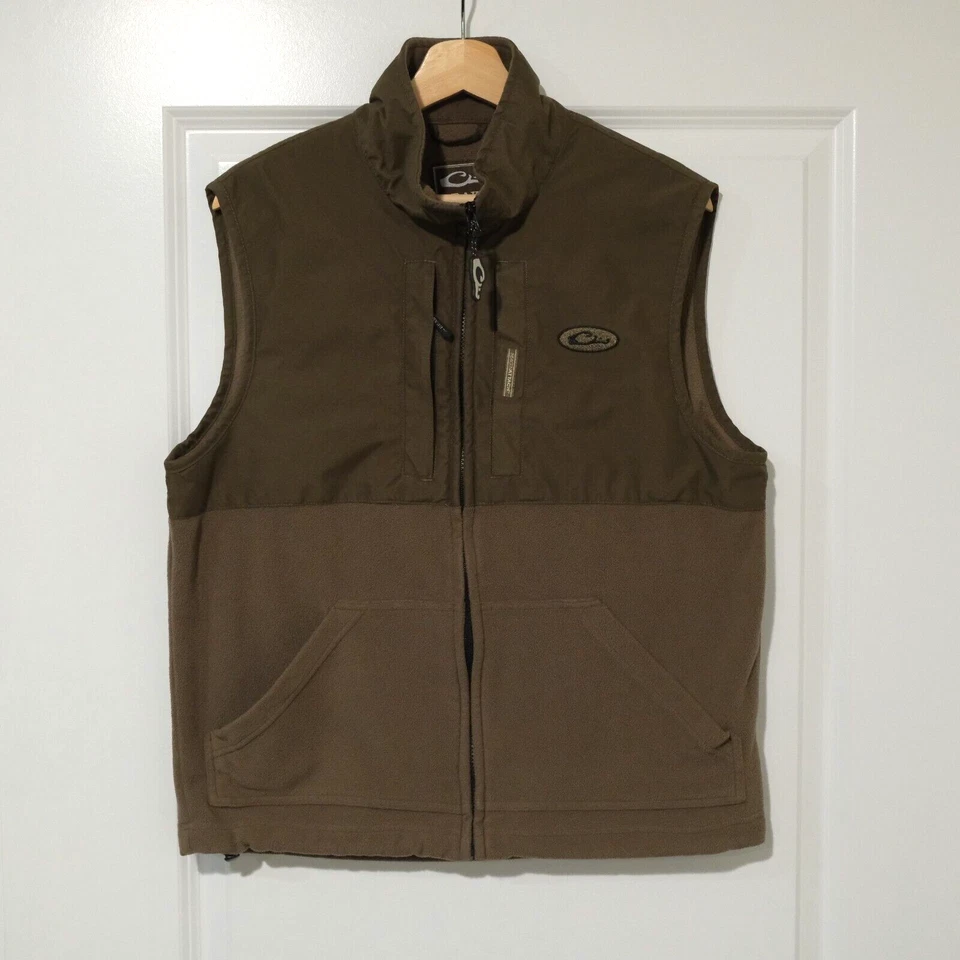 Drake Full Zip Vest Jacket Men's Size S - Image 1 of 4