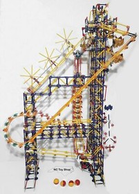 KNEX Big Ball Factory COMPLETE SET (No Box) w Instructions & Battery Motor K'NEX