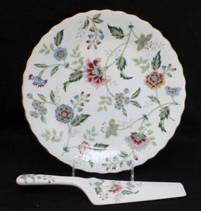 Plato de cena Sadek BUCKINGHAM + servidor de pasteles EXCELENTE ESTADO - Imagen 1 de 7