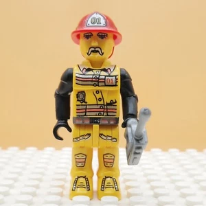 LEGO 4 Juniors Jack Stone: Fireman in Hat #01 Minifigure js001 - Picture 1 of 4