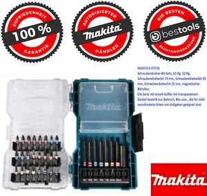 Makita Bit-Set E-07076 32-teilig PH, PZ, SL, TX, Bithalter in Bitbox praktisch⭐⭐ - Bild 1 von 7