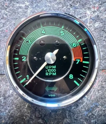 Porsche 356 Carrera BT6 C Compte-Tours Original - Photo 1/4