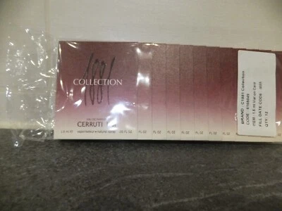 Cerruti 1881 Collection Eau de Parfum 12 x 1,5 ml.18 ml. - Bild 1 von 2