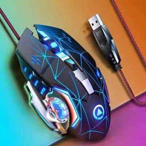 G15 Mechanical Gaming Mouse Mute Wired Computer Gaming ,USB universal - Picture 1 of 4