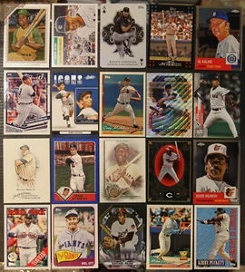 20 Different Baseball HOF'ers - Jackson to Puckett - all HOF players See Photos - Picture 1 of 21