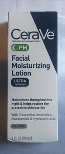 CeraVe -Facial Moisturizing Lotion-(PM/Ultra Lightweight) - Picture 1 of 4
