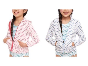 ROBERTA ROLLER RABBIT Girl's Hearts Harley Hoodie $78 NEW - Picture 1 of 4