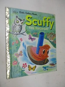 Scuffy the Tug Boat 1979 Little Golden Book - Picture 1 of 3