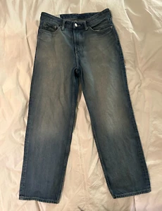 H&M Loose Ample 30/32 blue Denim Jeans men. - Picture 1 of 5