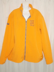 SUPER BOWL XLVIII Host Committee Jacket Size XXXL Lined Yellow Polyester Spandex - Picture 1 of 6