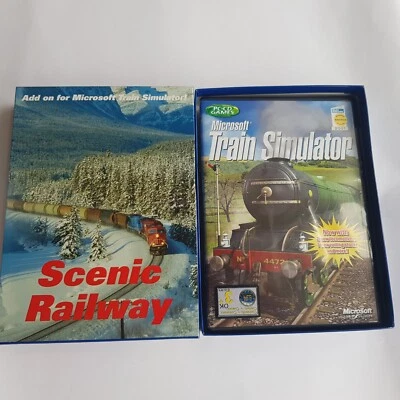 PC Game Scenic Railway Pro Train Microsoft Train Simulator Add-On Windows 2002 - Image 1 of 4