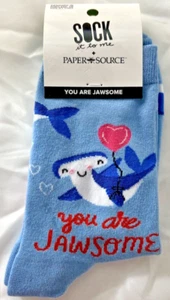 Paper Source Socks. You are Jawsome hammerhead shark. New Adult size - Picture 1 of 2