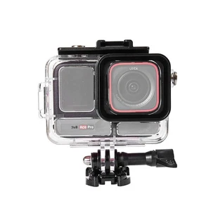 60M Dive Case Waterproof Housing Shell For Insta360 Ace Pro Protective Cover - Picture 1 of 12