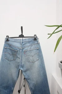Levi's 501 Vintage Denim Blue Jeans W32L32 Made In USA - Picture 1 of 6