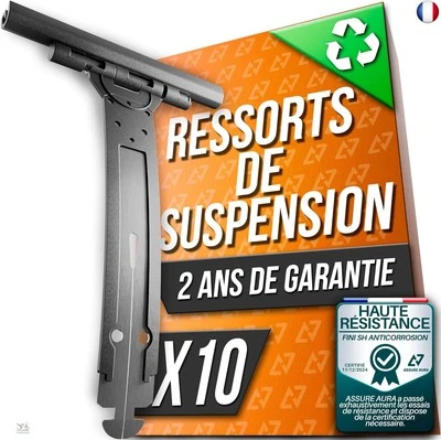 ASSURE AURA Lot de Attaches Volet Roulant - Fixation Tabliers et Lames - Accroches et