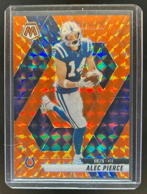 2025 Mosaic Alec Pierce Orange Prizm #171/199 Colts - Image 1 of 2