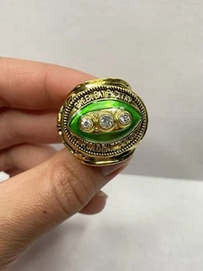 Green Bay Packers Bart Starr Super Bowl Championship Ring Replica Size 11 - Picture 1 of 9