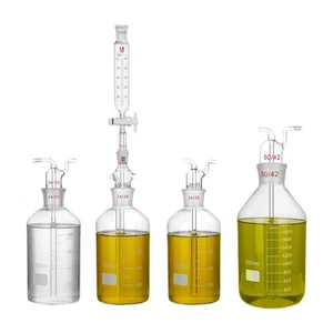 Custom Chlorine Trioxide Maker Glassware Set - Lab Supply Essentials - Picture 1 of 8