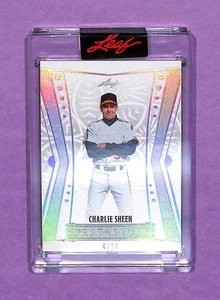Charlie Sheen 2025 Leaf Spectacular #38 Holo  4/10 - Picture 1 of 2