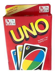 Klassisches UNO Kartenspiel für Alter 7+ (2-10 Spieler) zwei vollständige Spiele (2 x 112 Karten) - Bild 1 von 7