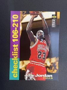 1995-96 Upper Deck Collector's Choice - Checklist Michael Jordan #210 - Picture 1 of 2