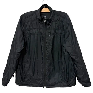 LL Bean | Black Liner Jacket Coat Full Zip Pockets Mens- Size XL - Picture 1 of 9