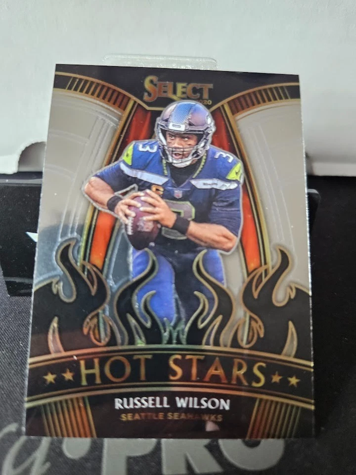 2020 Panini Select Hot Stars Russell Wilson #HS18 Seattle Seahawks - Image 1 of 1