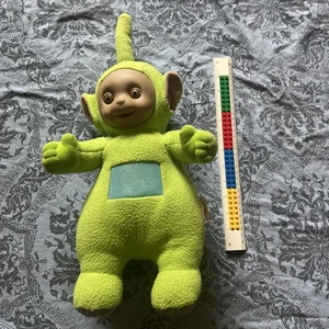 Vintage Teletubbies 1998 Playskool Talking Plush Dipsy Green Doll 14" WORKS - Picture 1 of 12