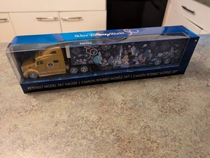 Disney 50th Anniversary Peterbilt Model 387 18-Wheeler Diecast Truck NEW NIB 14" - Picture 1 of 9