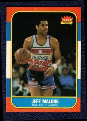 Fleer #67 1986-87 - Jeff Malone ~ casi nuevo - Imagen 1 de 2
