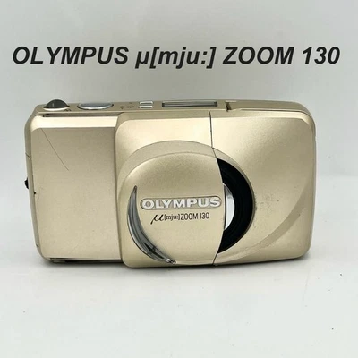 Olympus µ[mju:] ZOOM 130 35mm Point & Shoot Film Camera Tested, Excellent Japan - Image 1 of 4