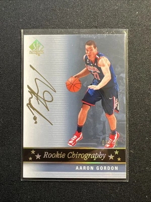 2014-15 Sp Authentic Aaron Gordon Rookie Chirography Auto RC /10 SP - Image 1 of 2